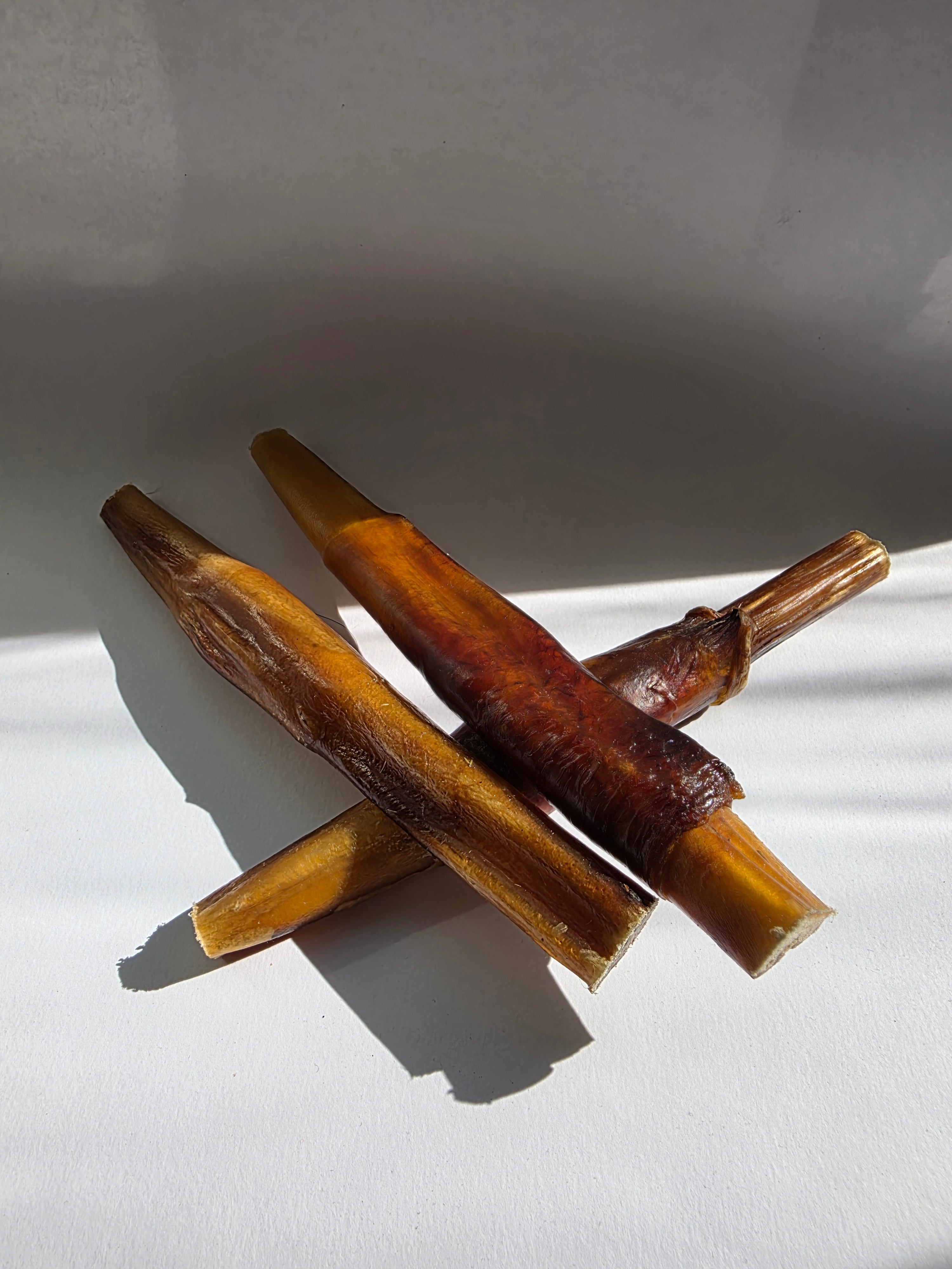 Džiovintas jaučio penis, 20 cm ilgio, 5 vnt