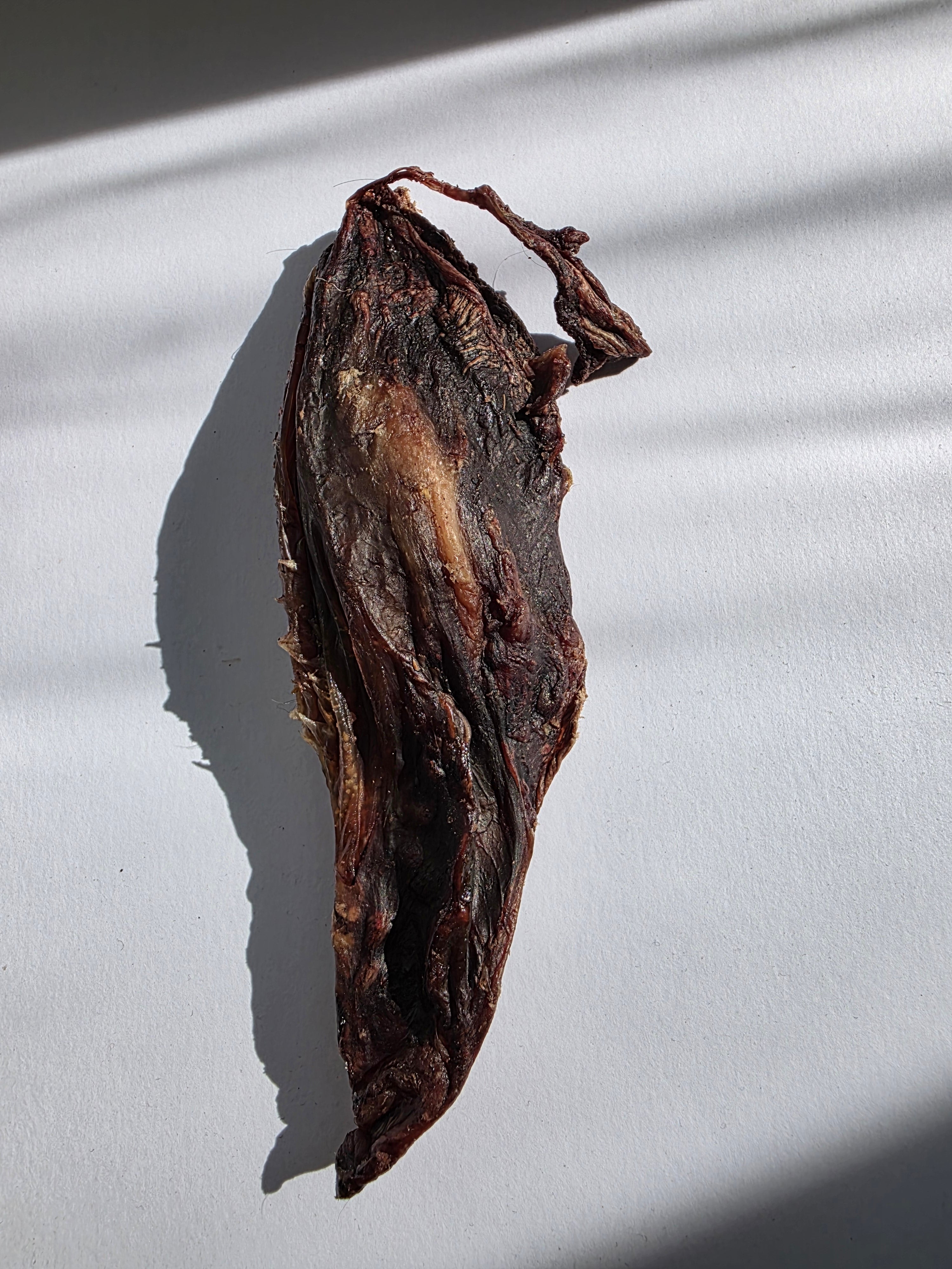 Vytinta poliežuvinė galvijų mėsa – 100% natūralus produktas, 100g