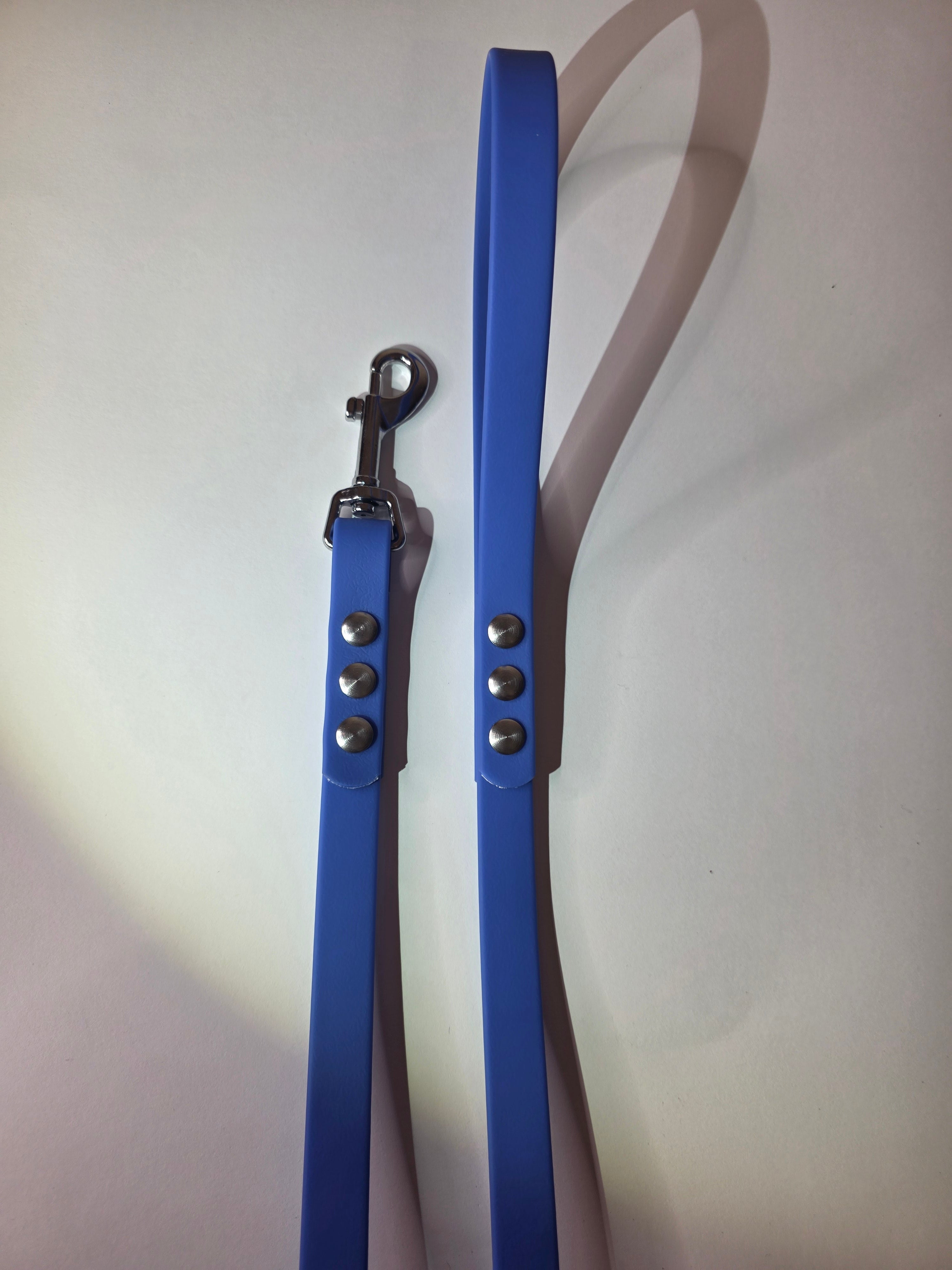 Pavadėlis dengtas PVC, mėlynas